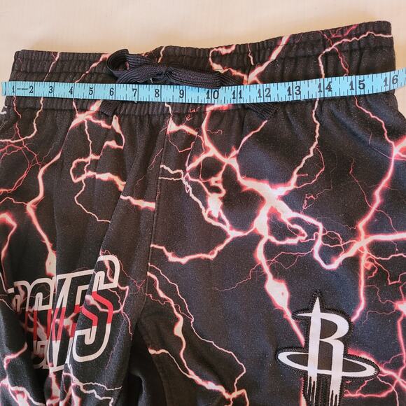 NBA Houston Rockets Youth White Lightening Lounge Sweatpants Size Large - Picture 8 of 12
